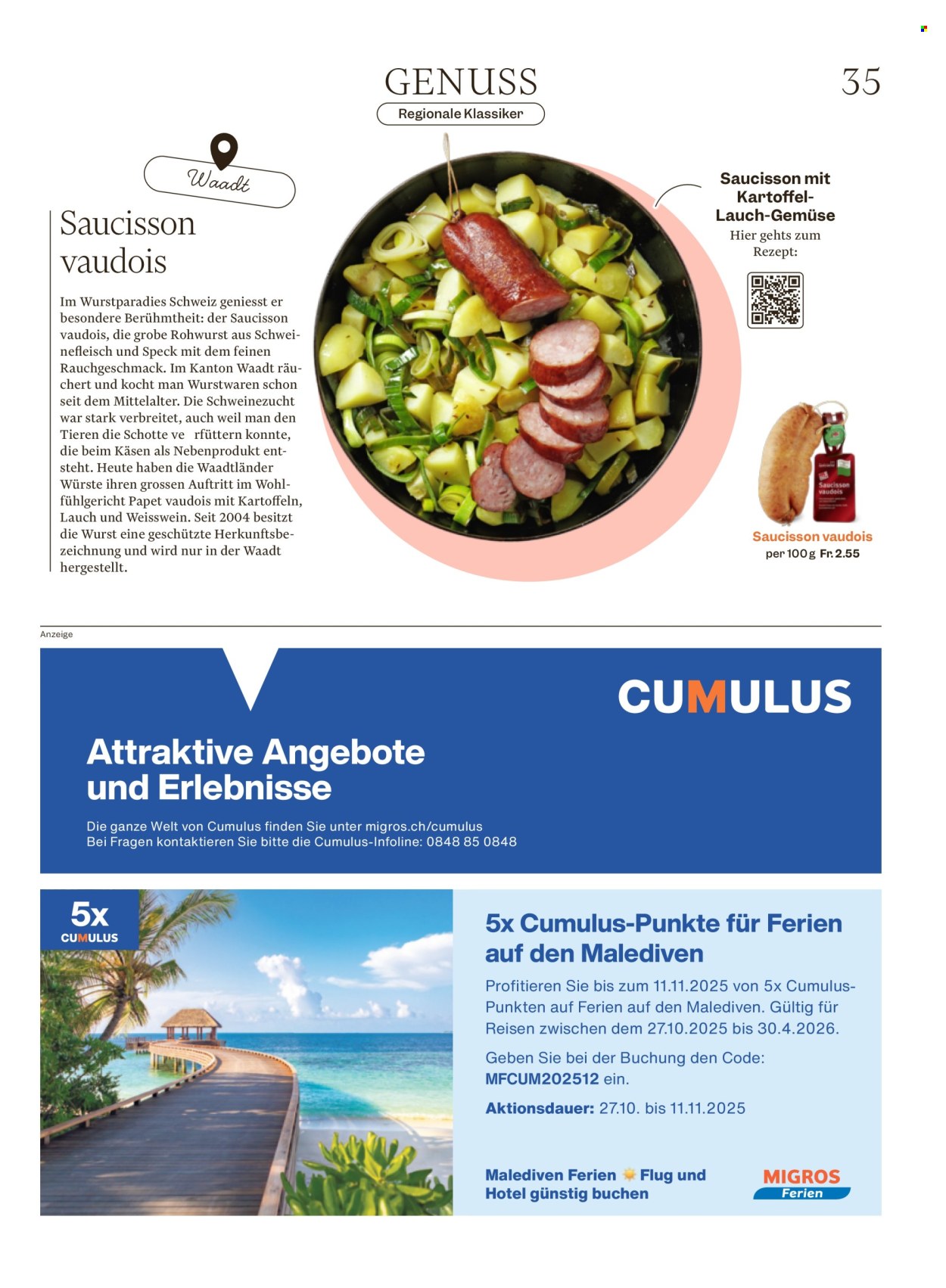 Catalogue Migros - 28.10.2025 - 3.11.2025. Page 35. Page 35