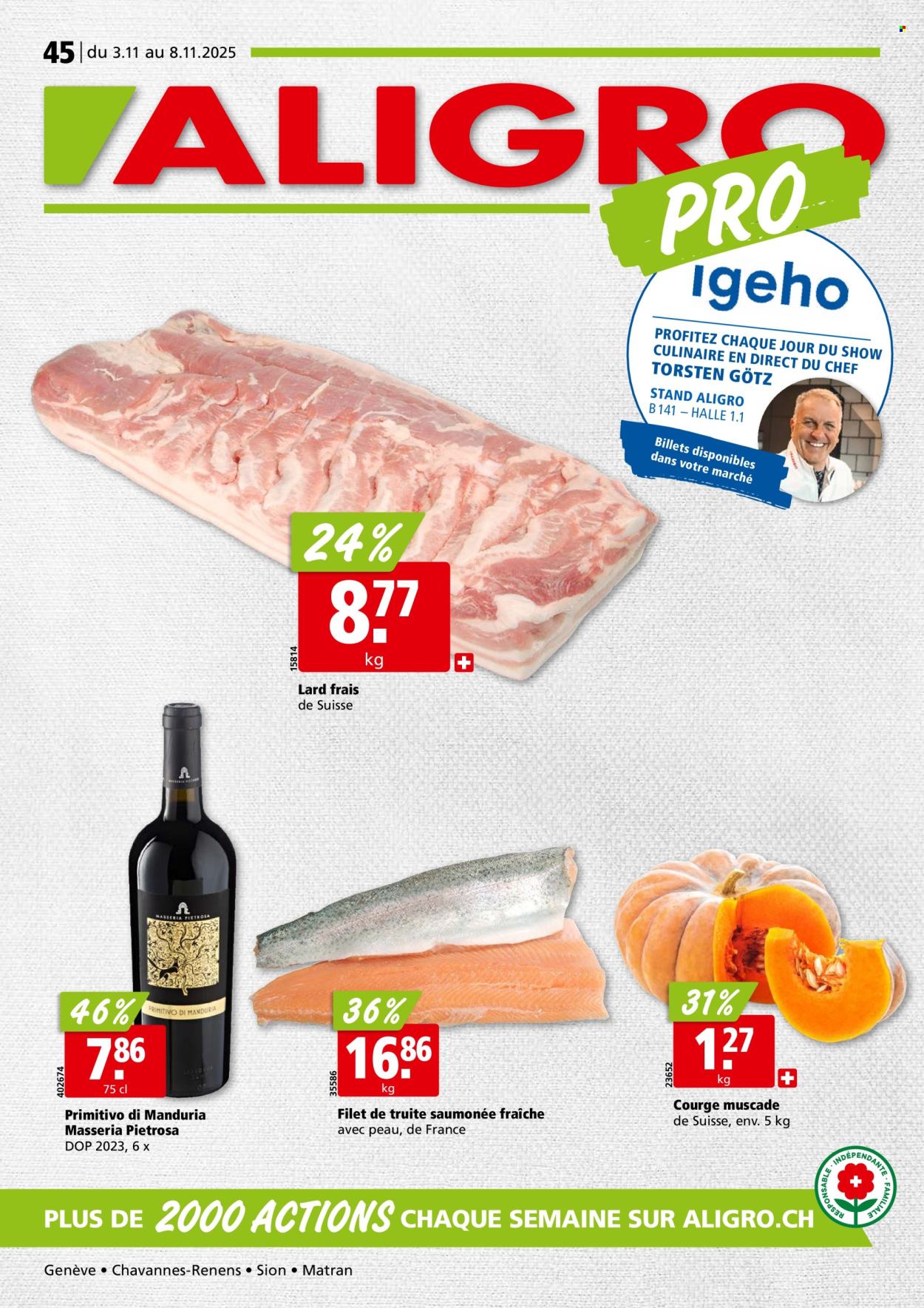 Catalogue ALIGRO - 3.11.2025 - 8.11.2025. Page 1. Page 1