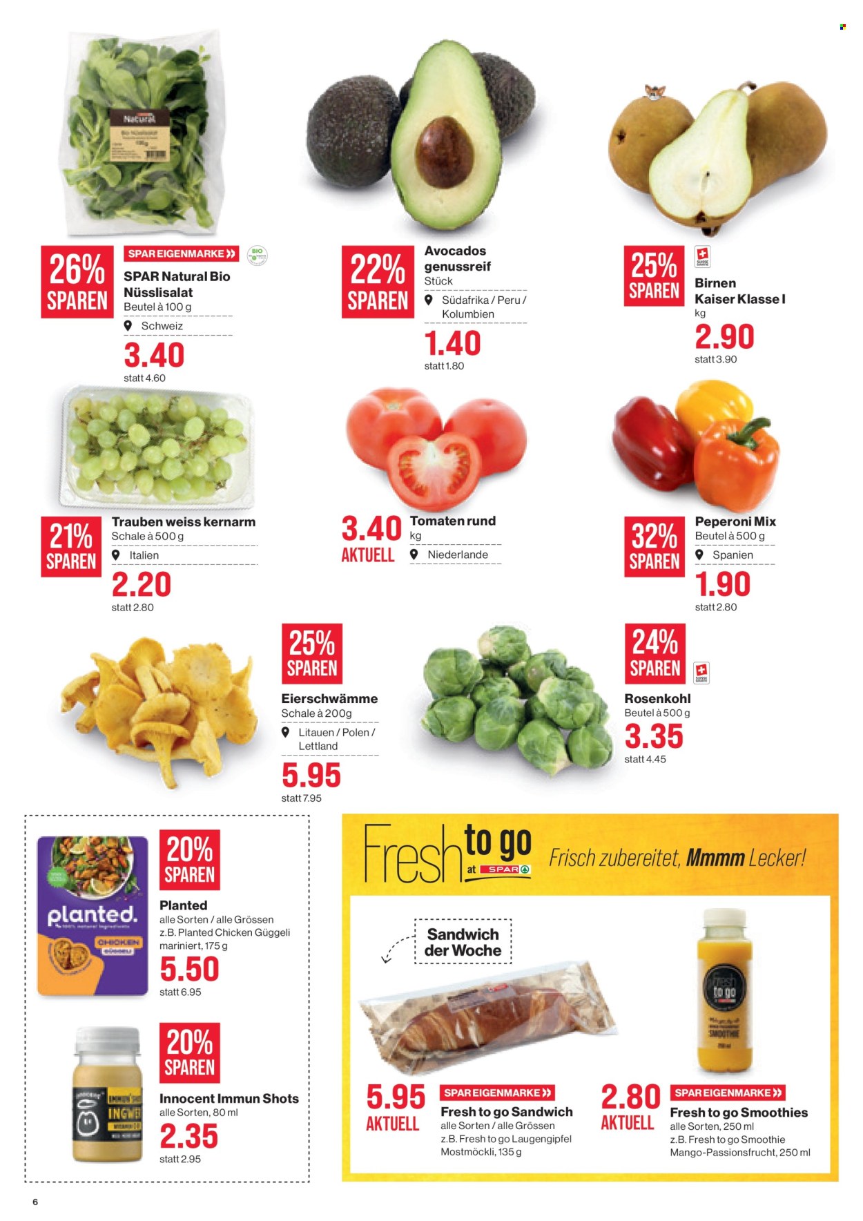 Catalogue SPAR - 30.10.2025 - 5.11.2025. Page 6. Page 6