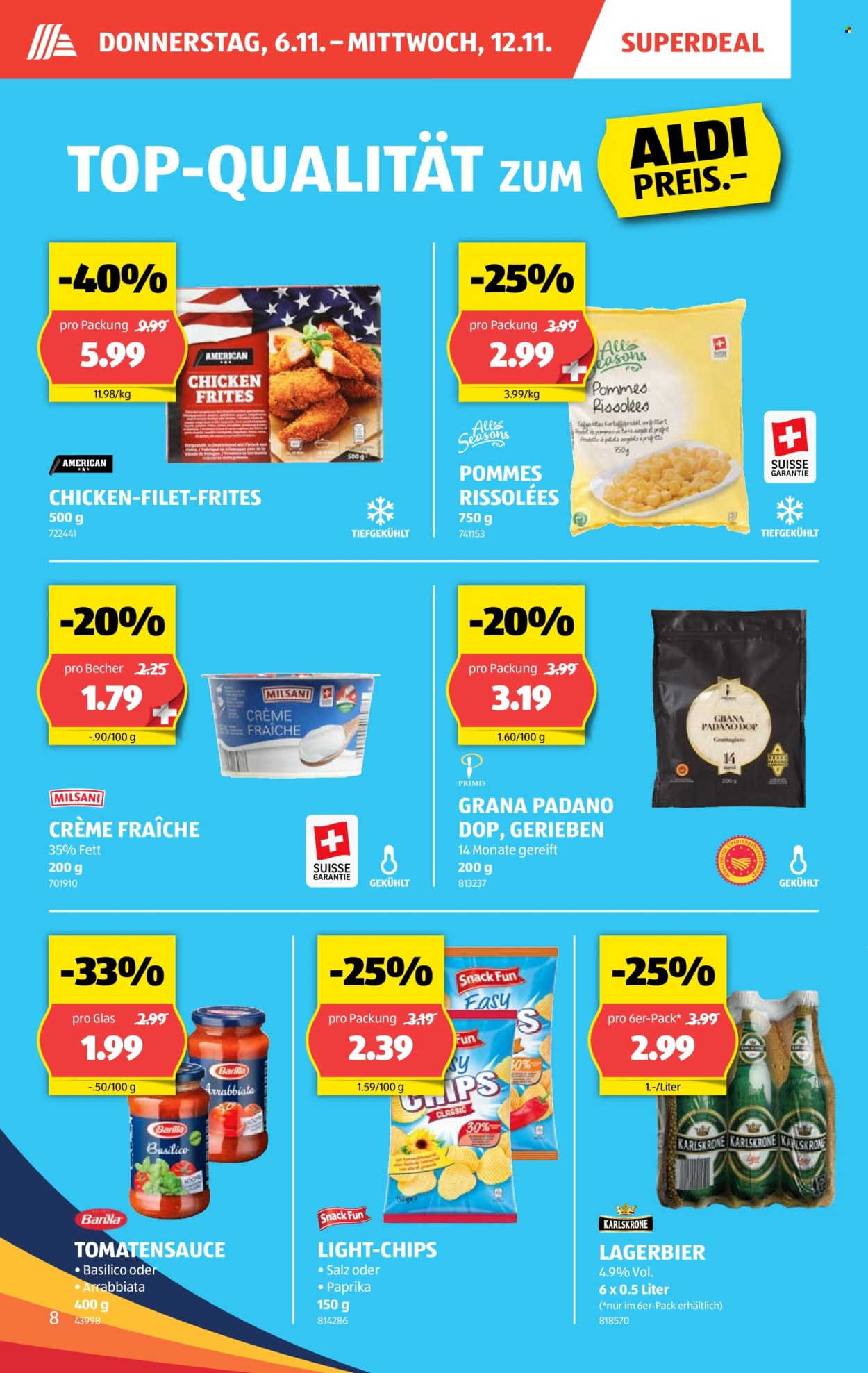 Catalogue Aldi - 6.11.2025 - 12.11.2025. Page 8. Page 8