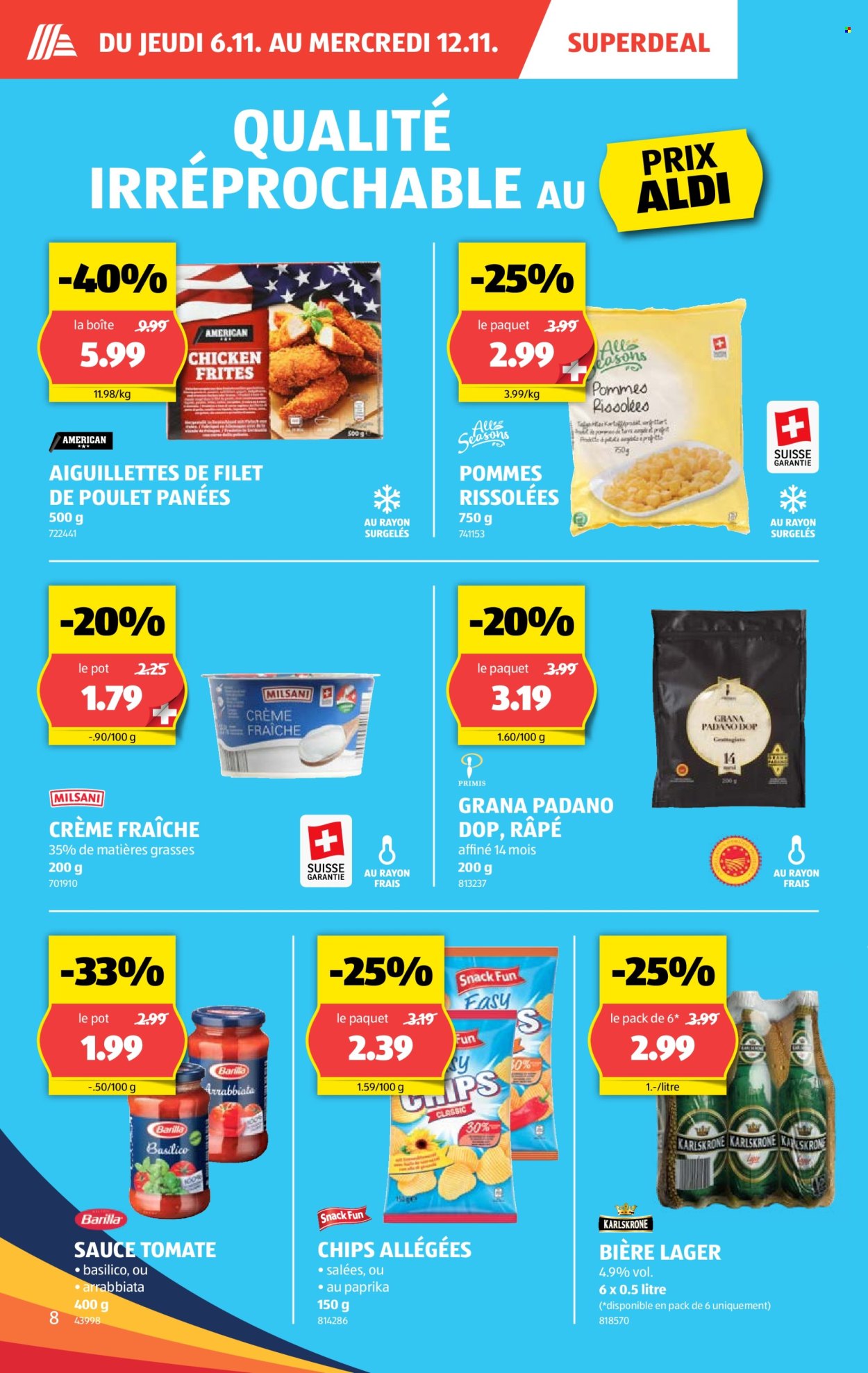 Catalogue Aldi - 6.11.2025 - 12.11.2025. Page 8. Page 8
