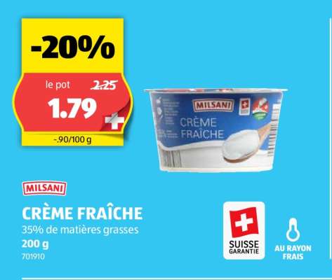MILSANI CRÈME FRAÎCHE