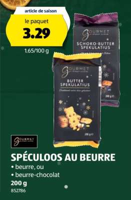 SPÉCULOOS AU BEURRE