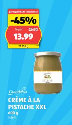 CRÈME À LA PISTACHE XXL