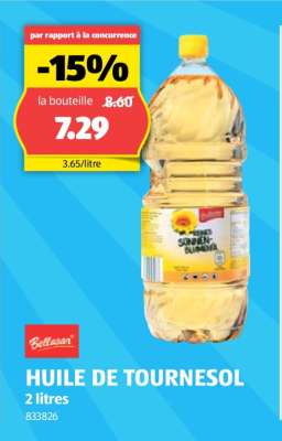 Bellasol HUILE DE TOURNESOL