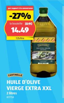 Huile d’olive vierge extra XXL