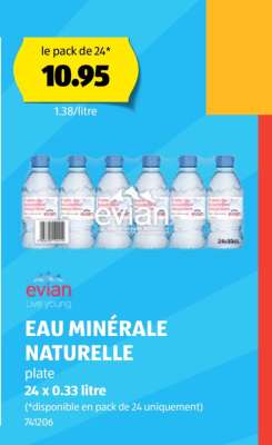 Evian Eau Minérale Naturelle