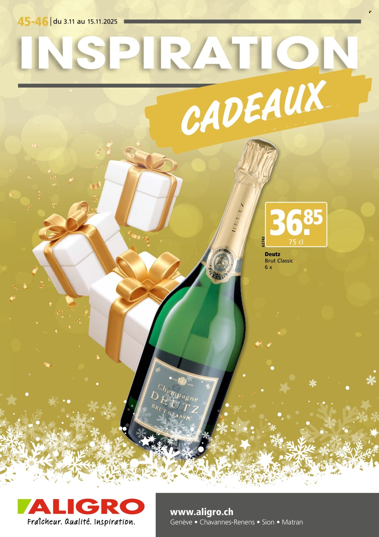 Catalogue ALIGRO - 3.11.2025 - 15.11.2025. Page 1. Page 1