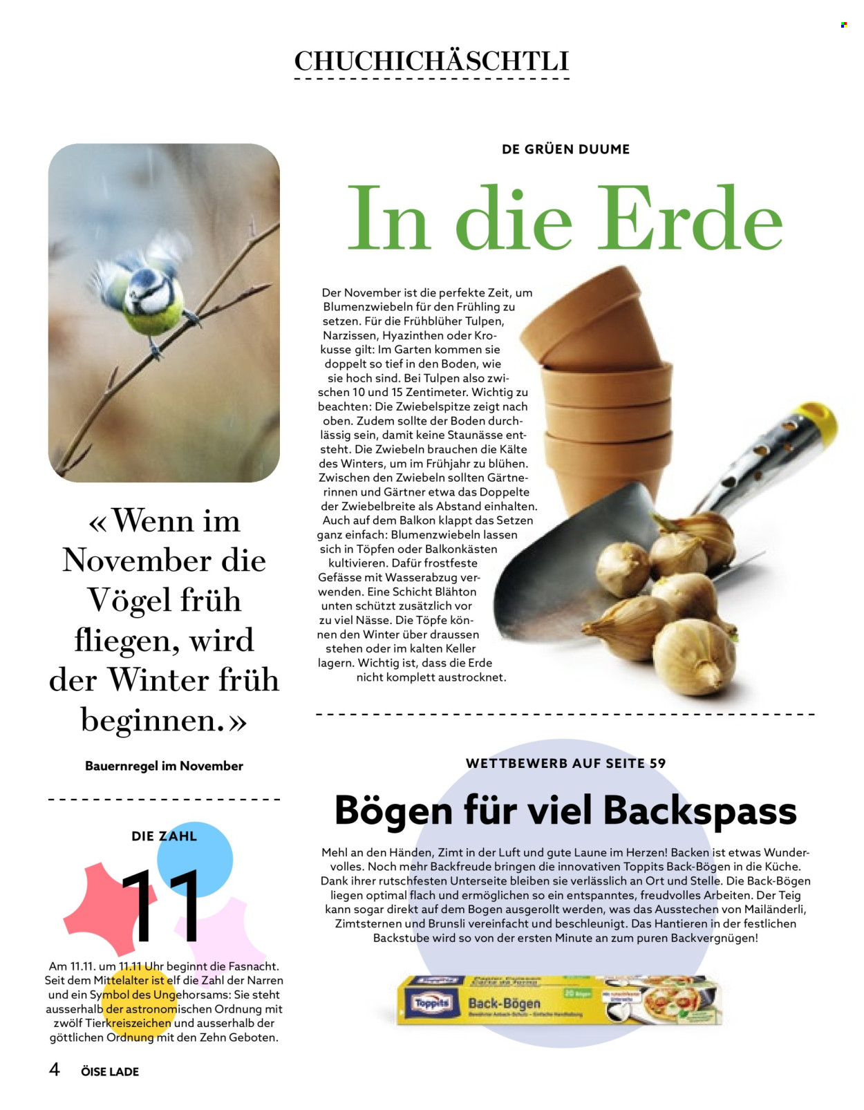 Catalogue Volg - 1.11.2025 - 30.11.2025. Page 4. Page 4