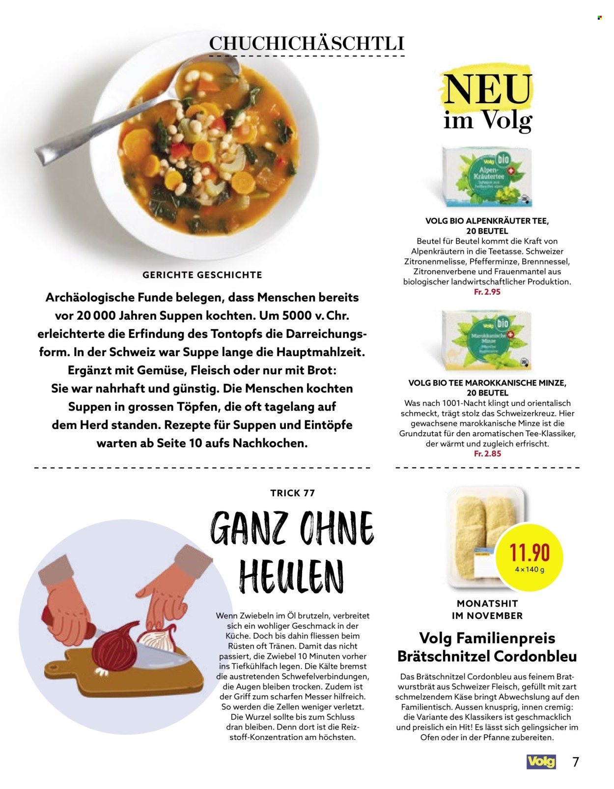 Catalogue Volg - 1.11.2025 - 30.11.2025. Page 7. Page 7