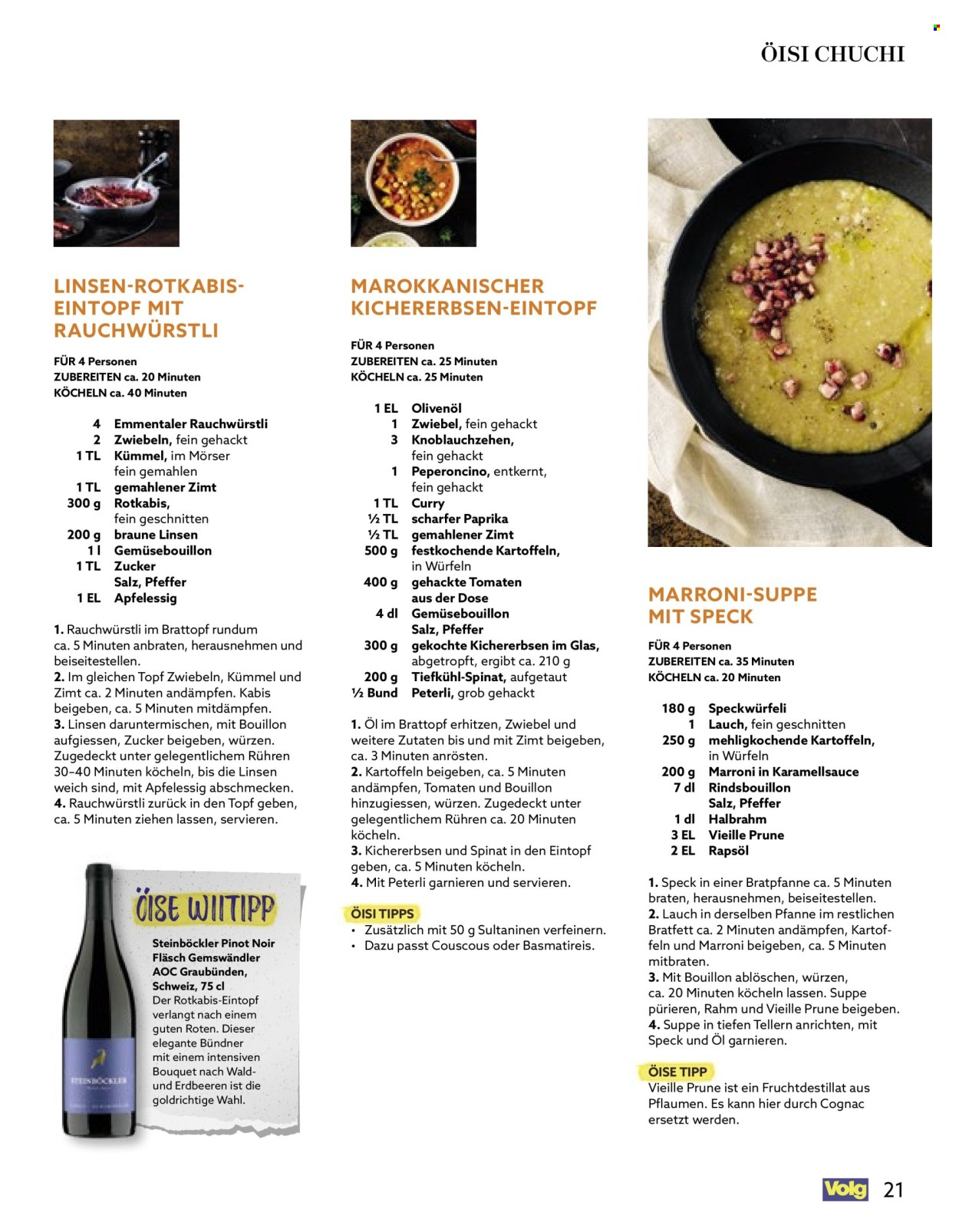 Catalogue Volg - 1.11.2025 - 30.11.2025. Page 21. Page 21