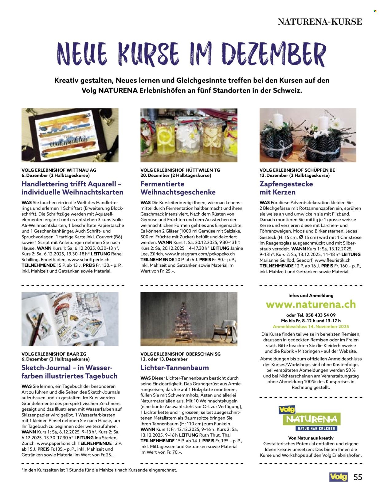 Catalogue Volg - 1.11.2025 - 30.11.2025. Page 55. Page 55