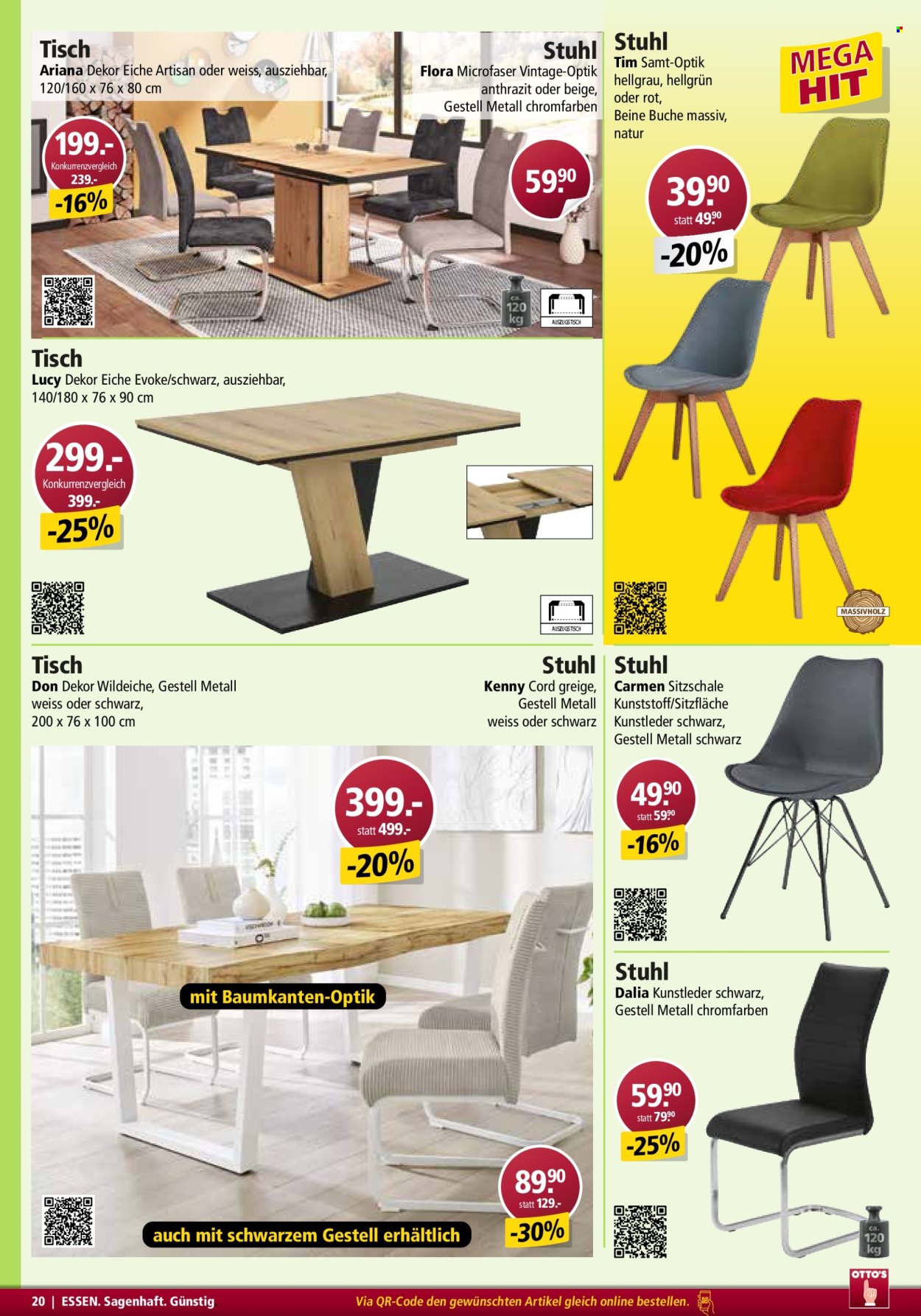 Catalogue Otto's. Page 20. Page 20