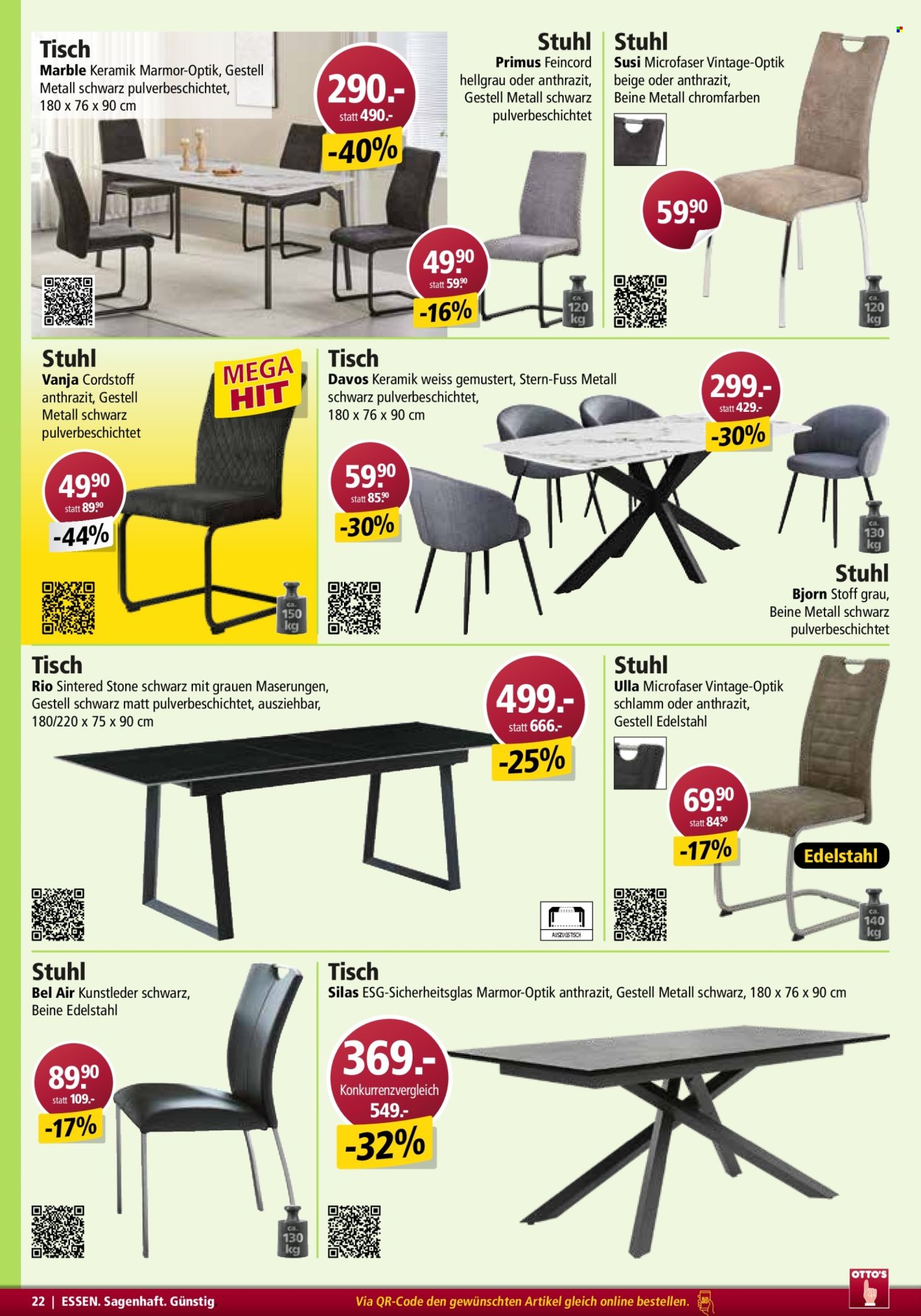 Catalogue Otto's. Page 22. Page 22