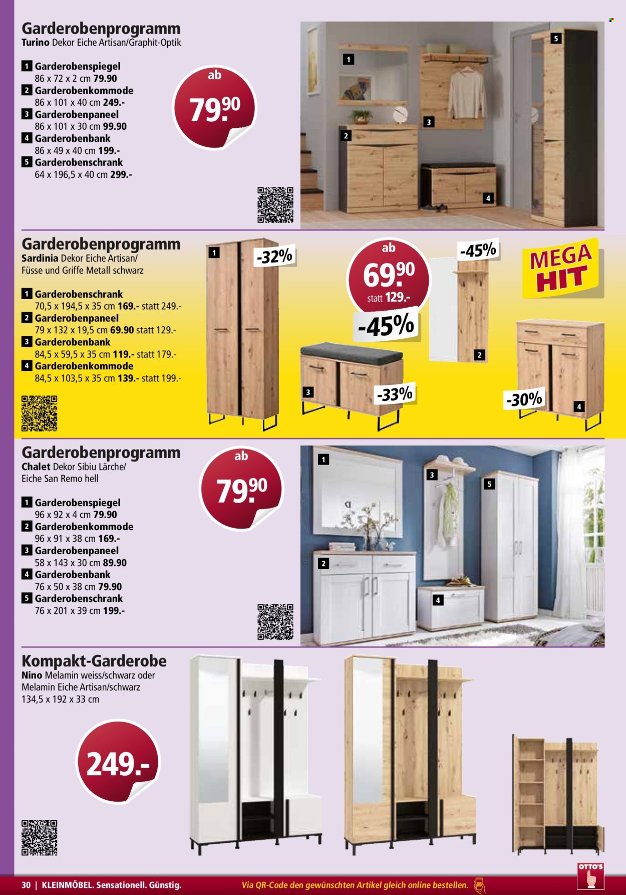 Catalogue Otto's. Page 30. Page 30