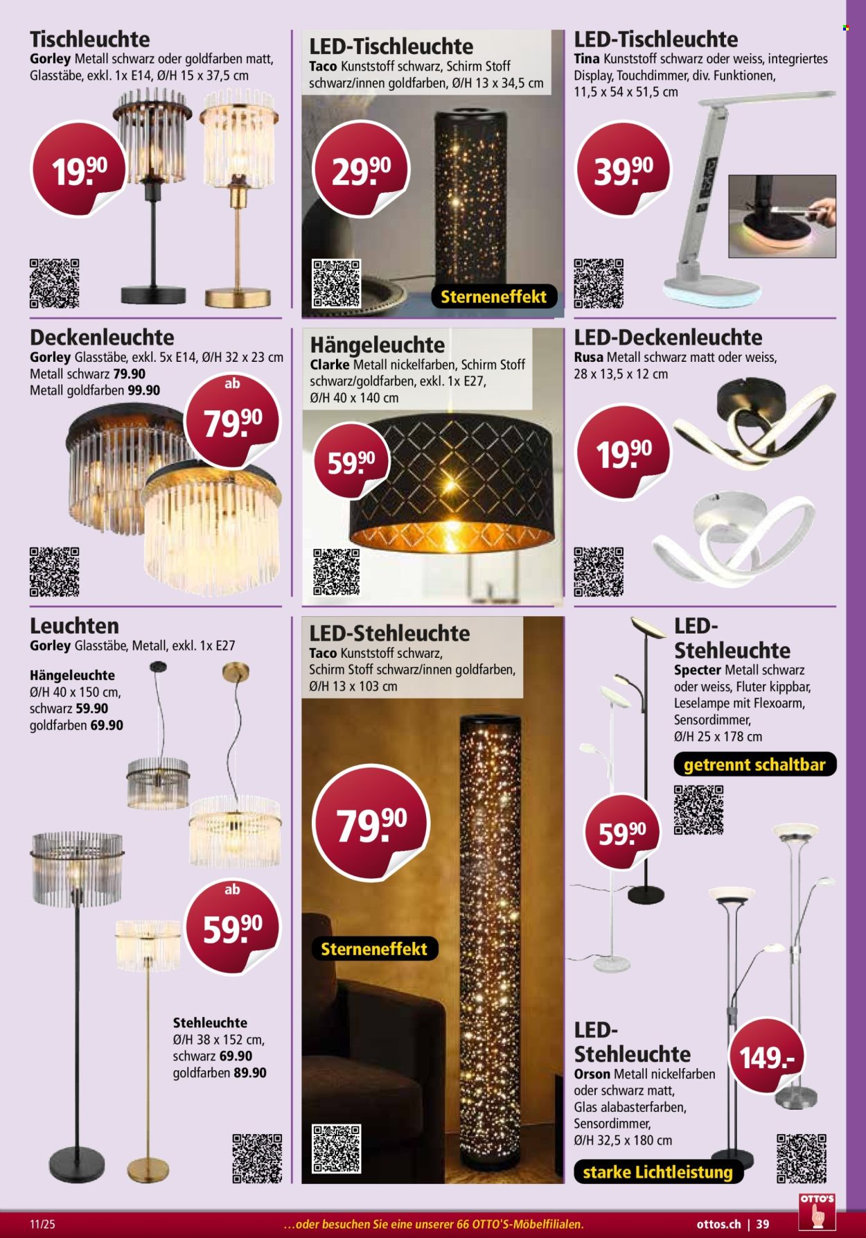 Catalogue Otto's. Page 39. Page 39