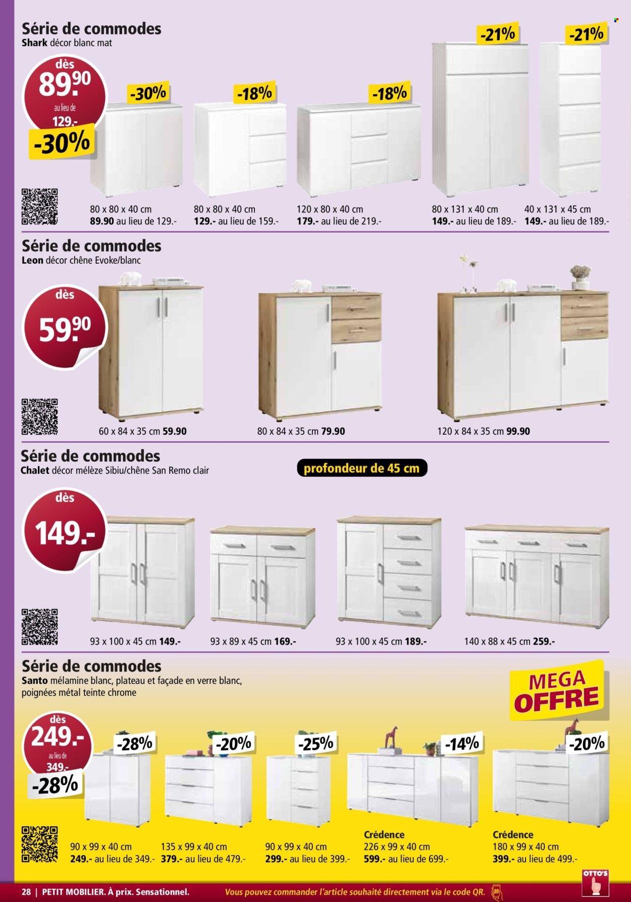 Catalogue Otto's. Page 28. Page 28