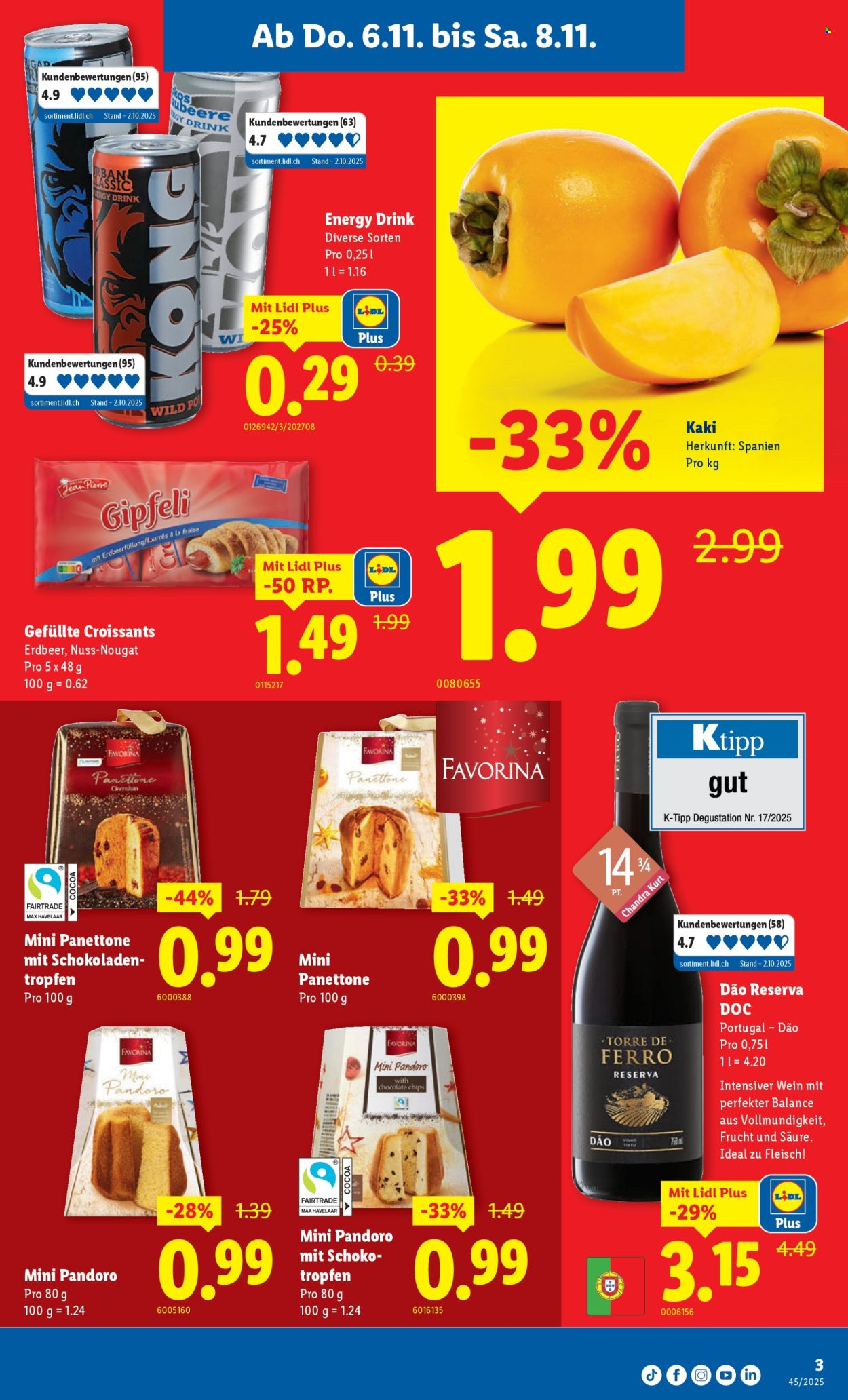 Catalogue Lidl - 6.11.2025 - 12.11.2025. Page 3. Page 3