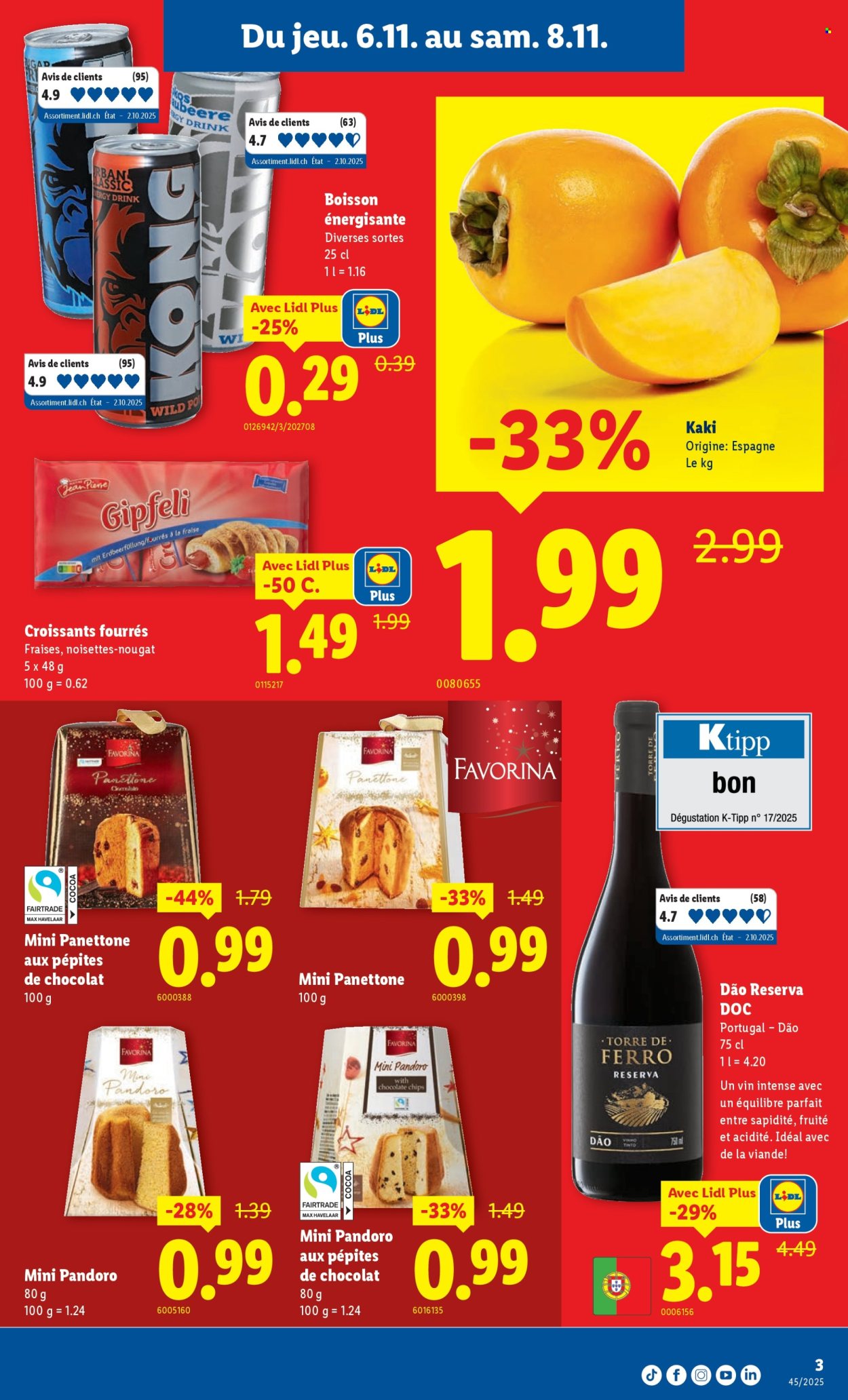 Catalogue Lidl - 6.11.2025 - 12.11.2025. Page 3. Page 3