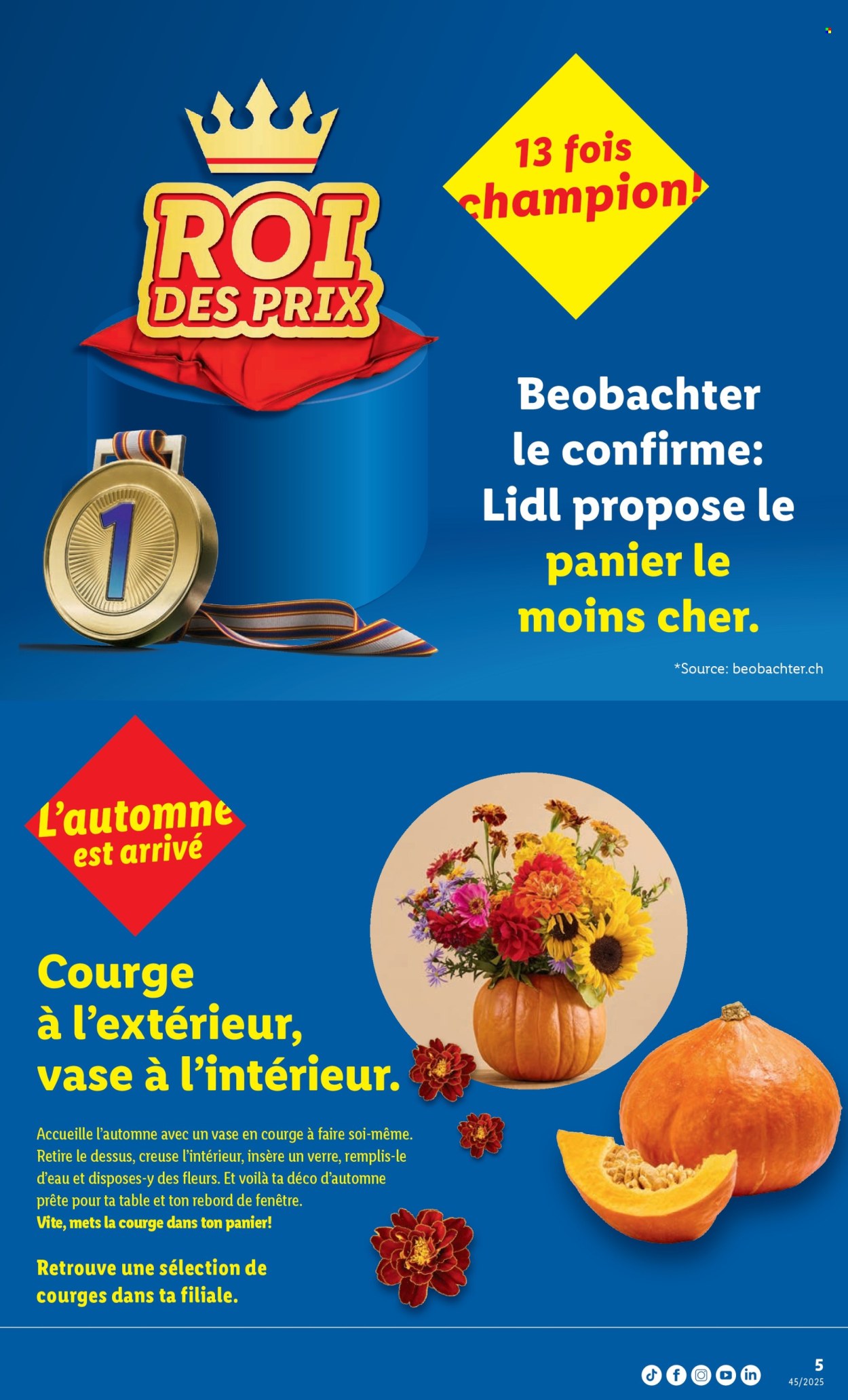 Catalogue Lidl - 6.11.2025 - 12.11.2025. Page 5. Page 5