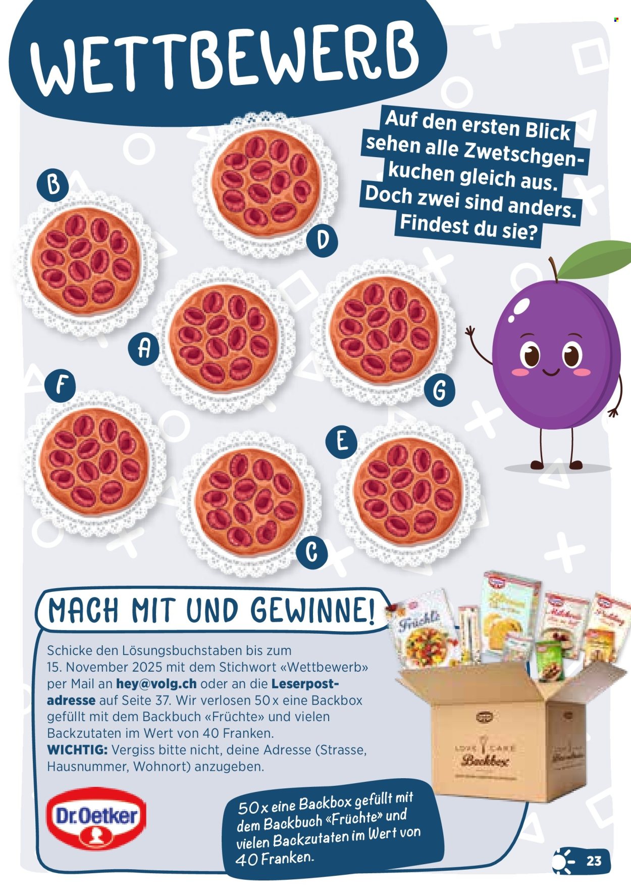 Catalogue Volg. Page 25. Page 25