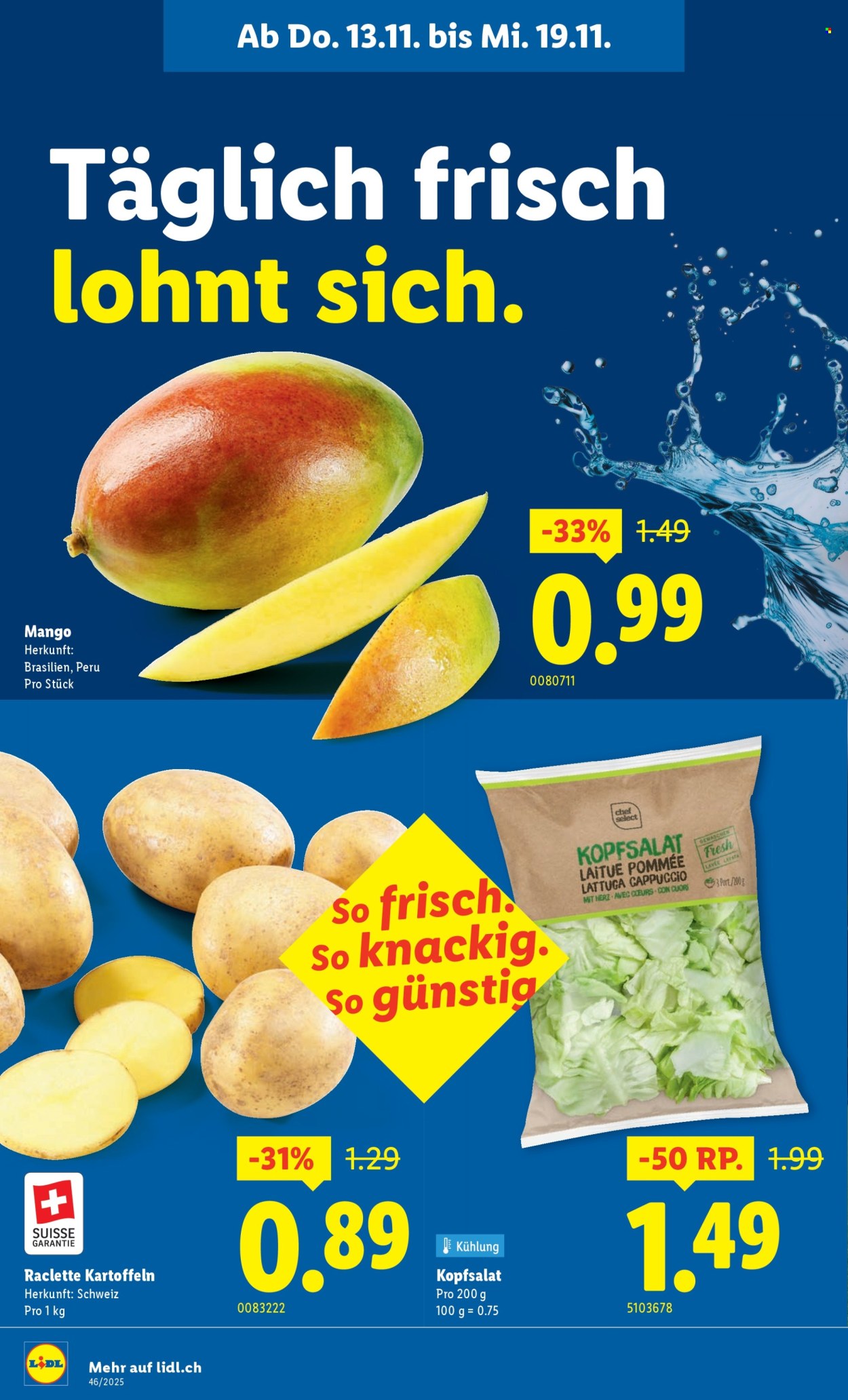 Catalogue Lidl - 13.11.2025 - 19.11.2025. Page 4. Page 4