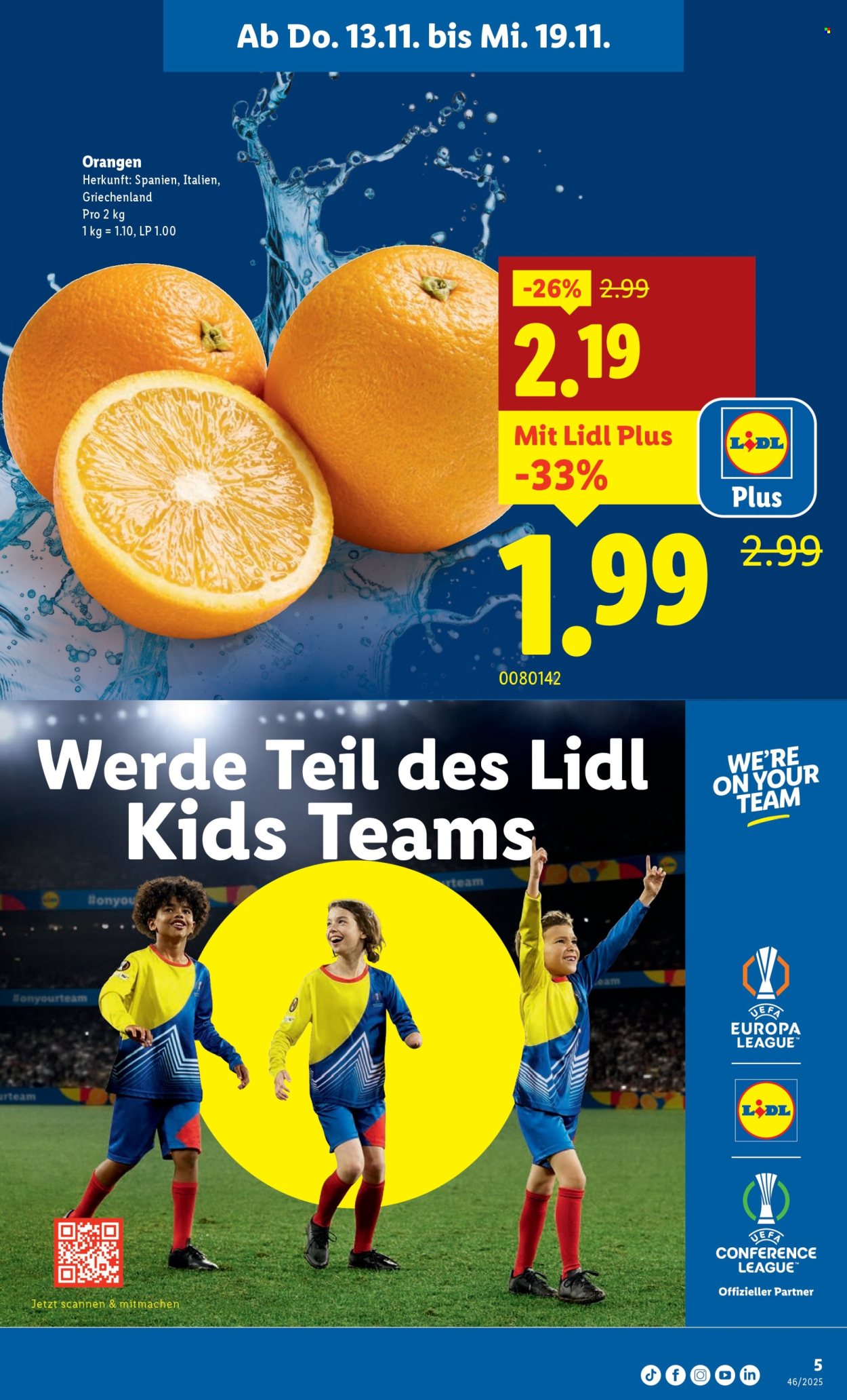 Catalogue Lidl - 13.11.2025 - 19.11.2025. Page 5. Page 5