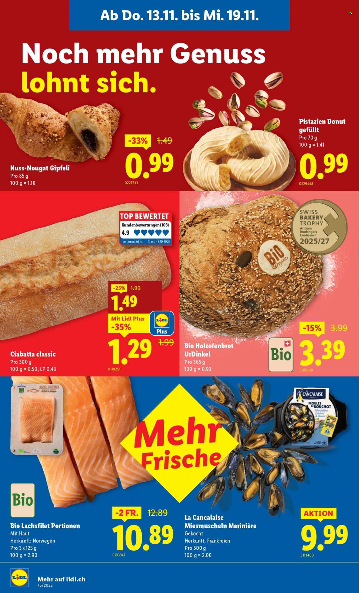 Catalogue Lidl - 13.11.2025 - 19.11.2025. Page 6. Page 6