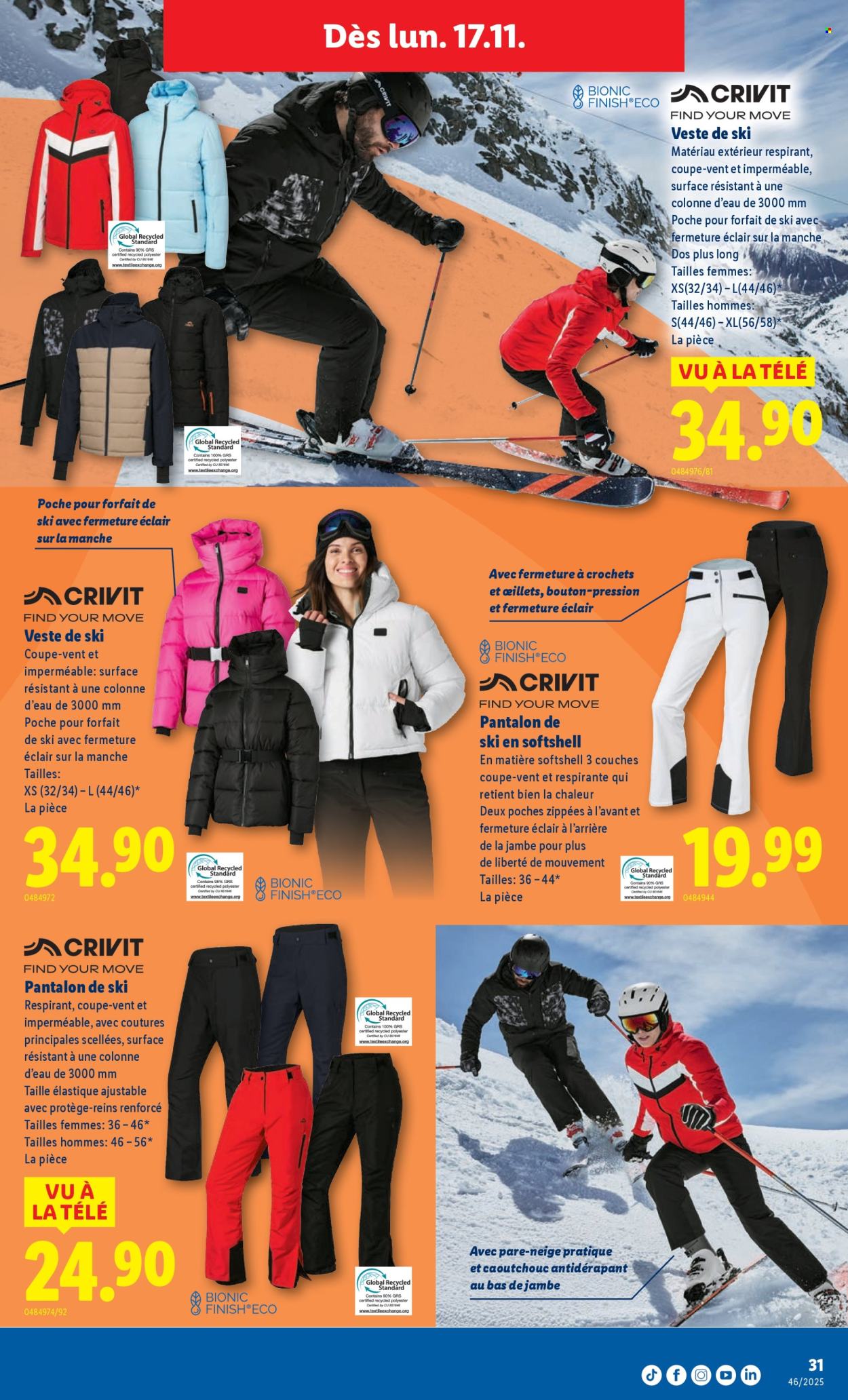Catalogue Lidl - 13.11.2025 - 19.11.2025. Page 31. Page 31