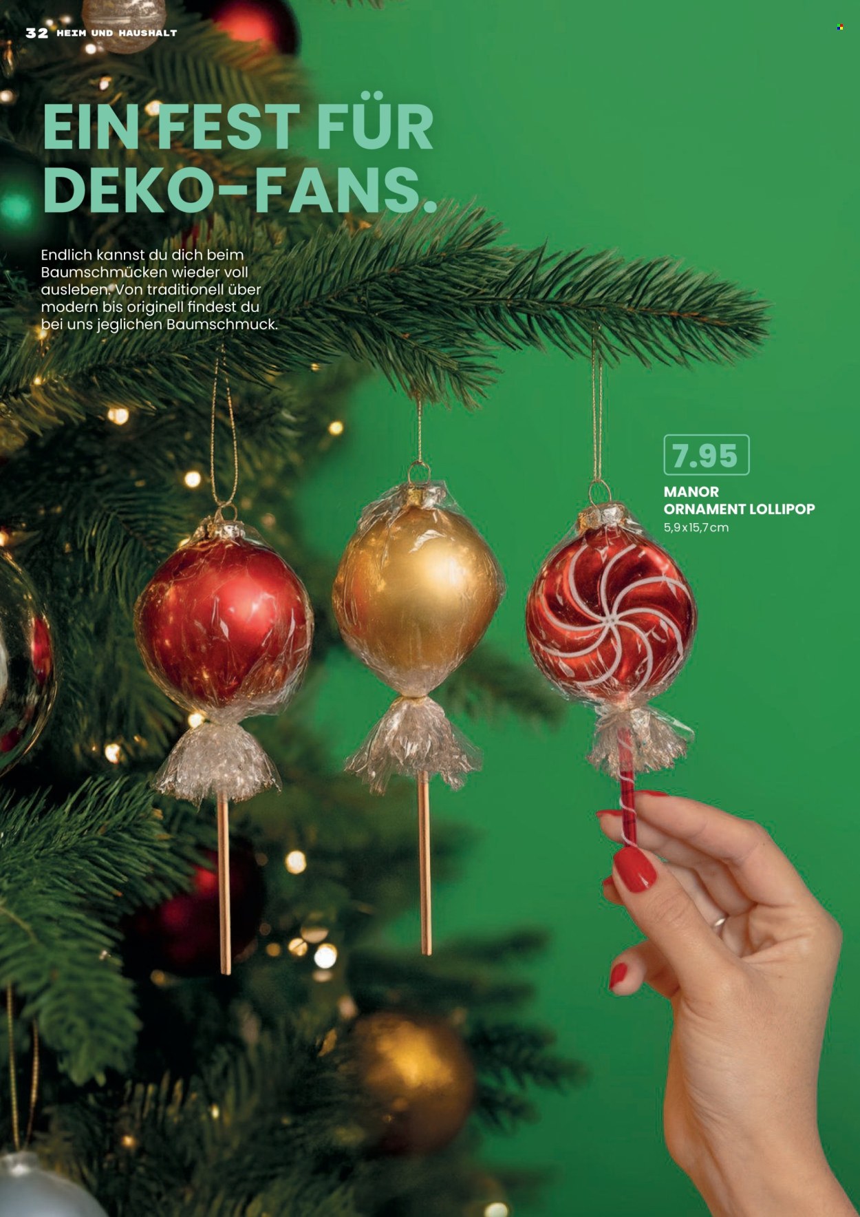 Catalogue Manor - 6.11.2025 - 24.12.2025. Page 32. Page 32