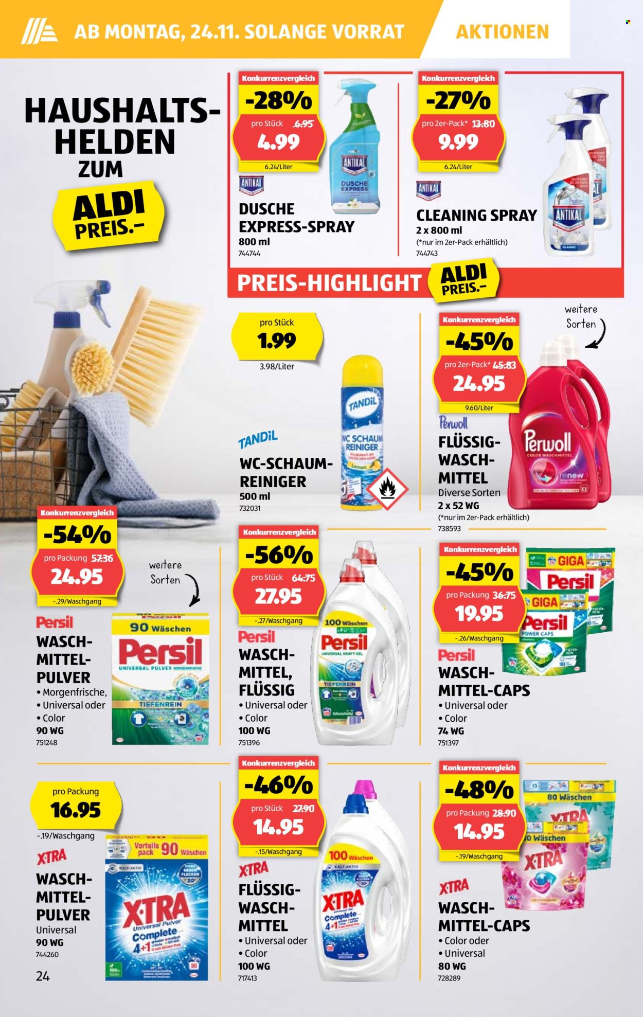 Catalogue Aldi - 20.11.2025 - 26.11.2025. Page 24. Page 24