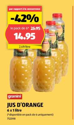 granini JUS D’ORANGE
