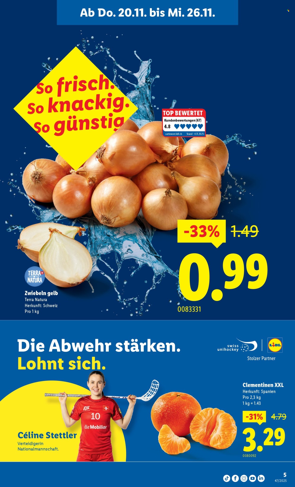 Catalogue Lidl - 20.11.2025 - 26.11.2025. Page 5. Page 5