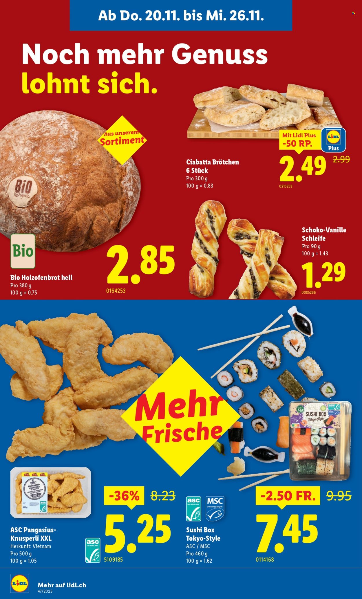 Catalogue Lidl - 20.11.2025 - 26.11.2025. Page 6. Page 6