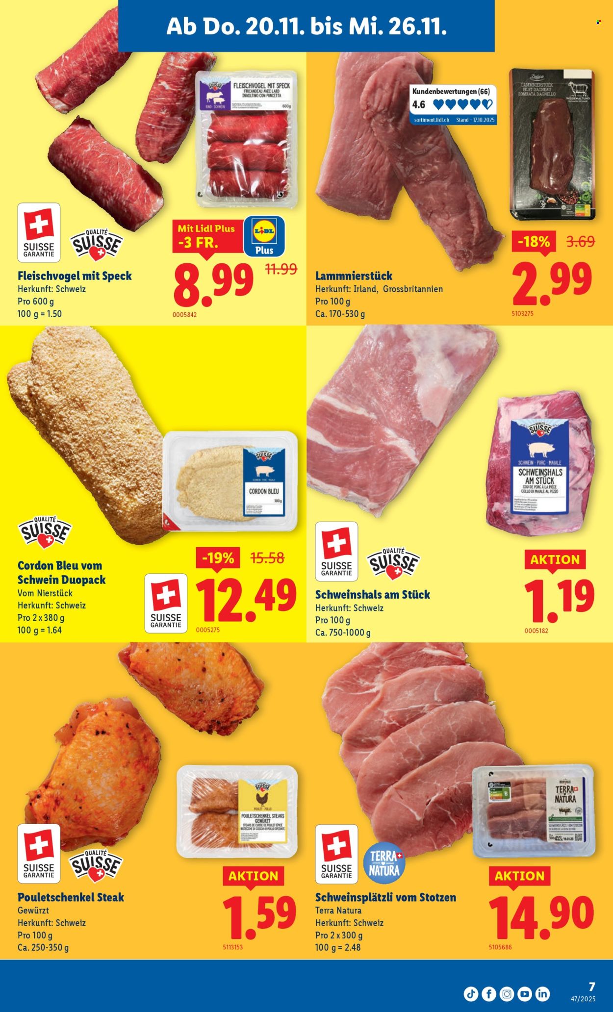 Catalogue Lidl - 20.11.2025 - 26.11.2025. Page 7. Page 7