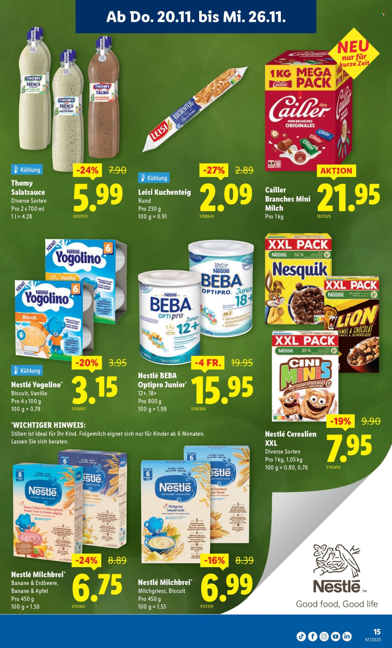 Catalogue Lidl - 20.11.2025 - 26.11.2025. Page 15. Page 15