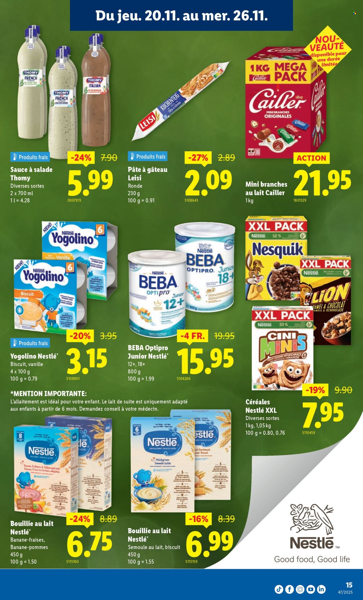 Catalogue Lidl - 20.11.2025 - 26.11.2025. Page 15. Page 15