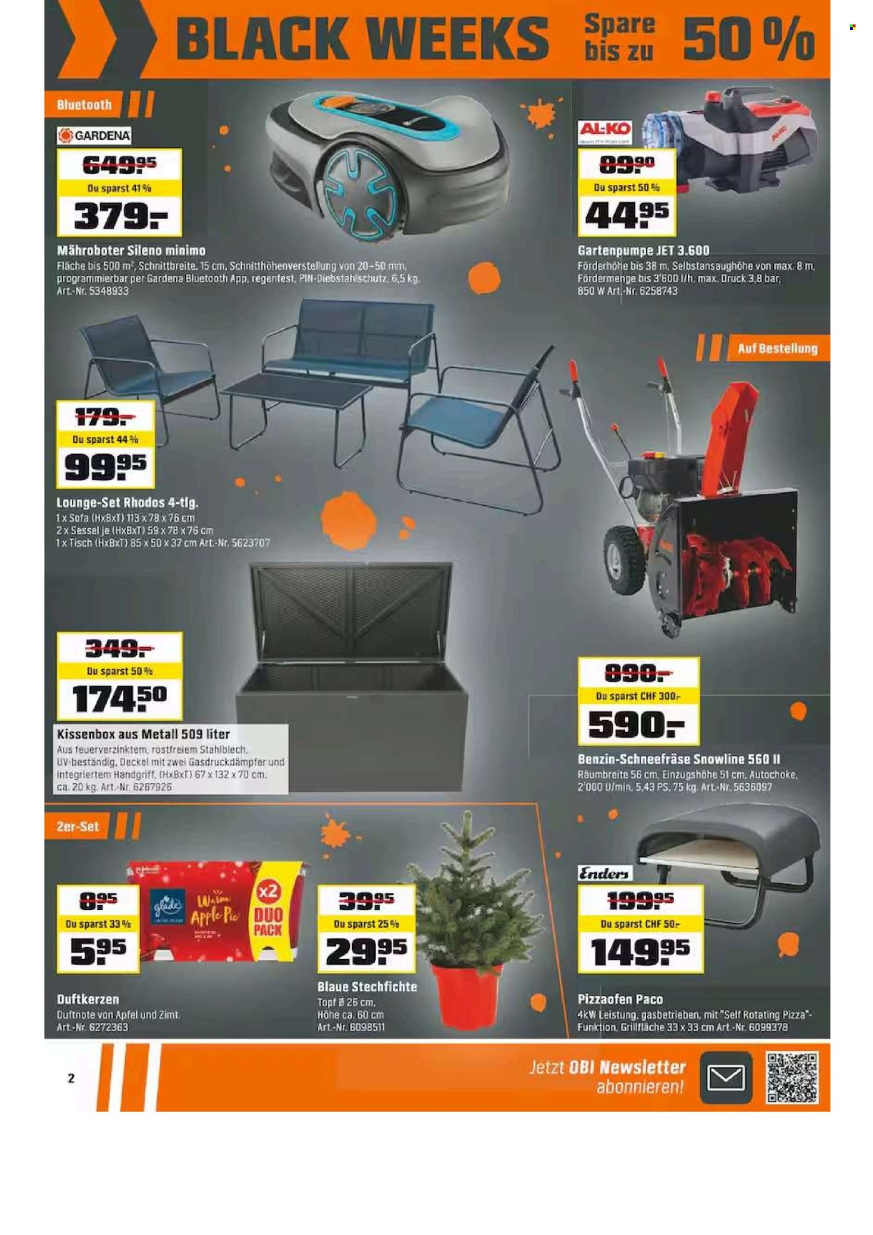 Catalogue OBI - 17.11.2025 - 30.11.2025. Page 2. Page 2