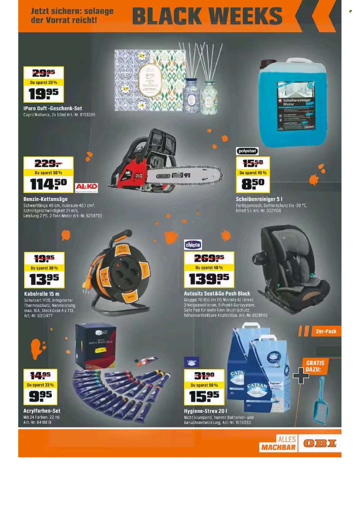 Catalogue OBI - 17.11.2025 - 30.11.2025. Page 5. Page 5