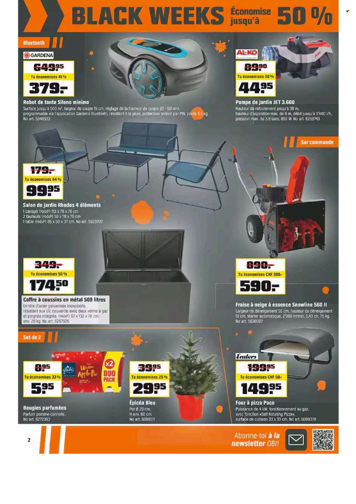 Catalogue OBI - 17.11.2025 - 30.11.2025. Page 2. Page 2