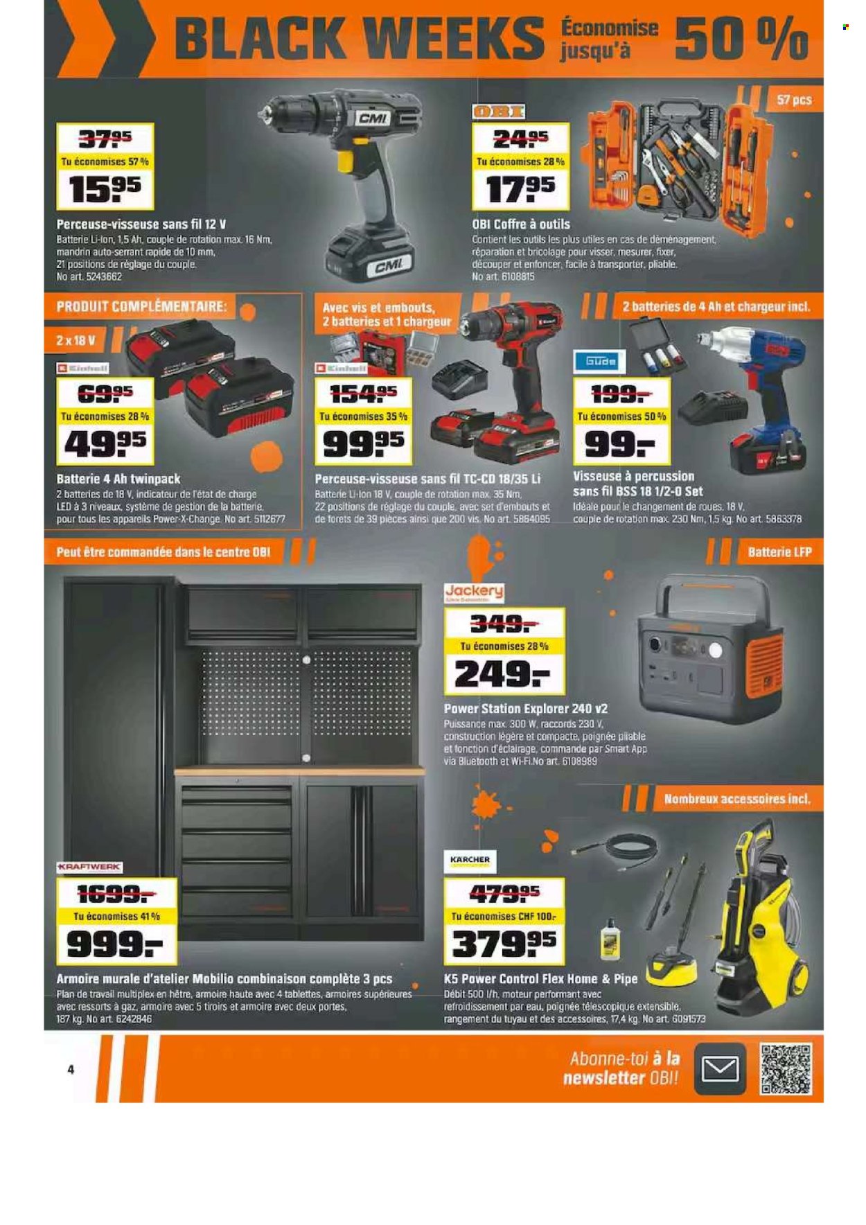 Catalogue OBI - 17.11.2025 - 30.11.2025. Page 4. Page 4