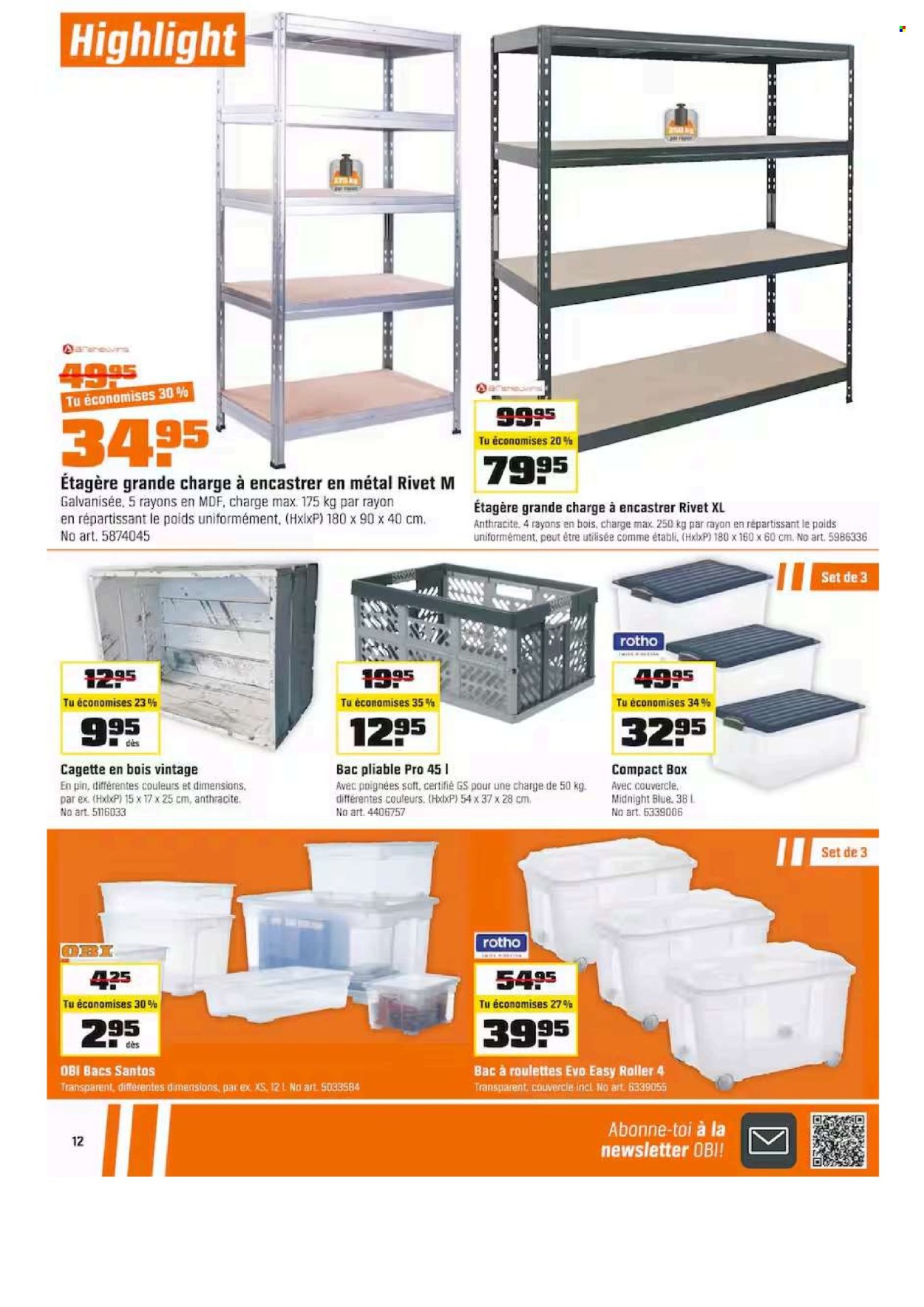 Catalogue OBI - 17.11.2025 - 30.11.2025. Page 12. Page 12
