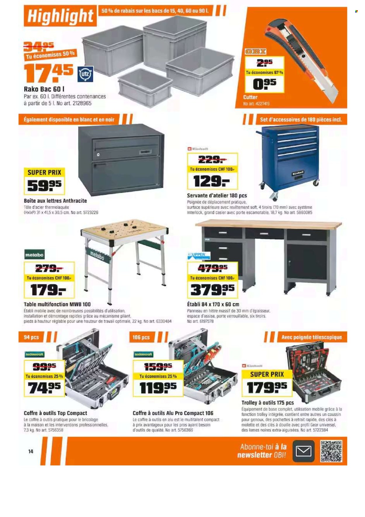 Catalogue OBI - 17.11.2025 - 30.11.2025. Page 14. Page 14