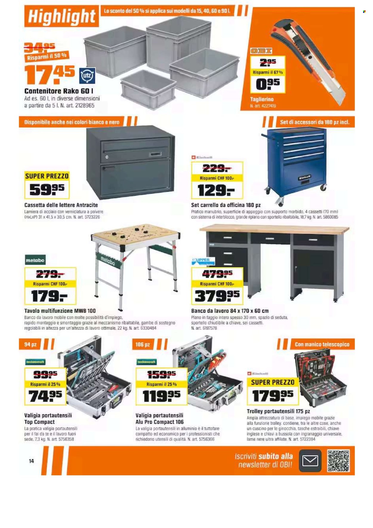 Catalogue OBI - 17.11.2025 - 30.11.2025. Page 14. Page 14