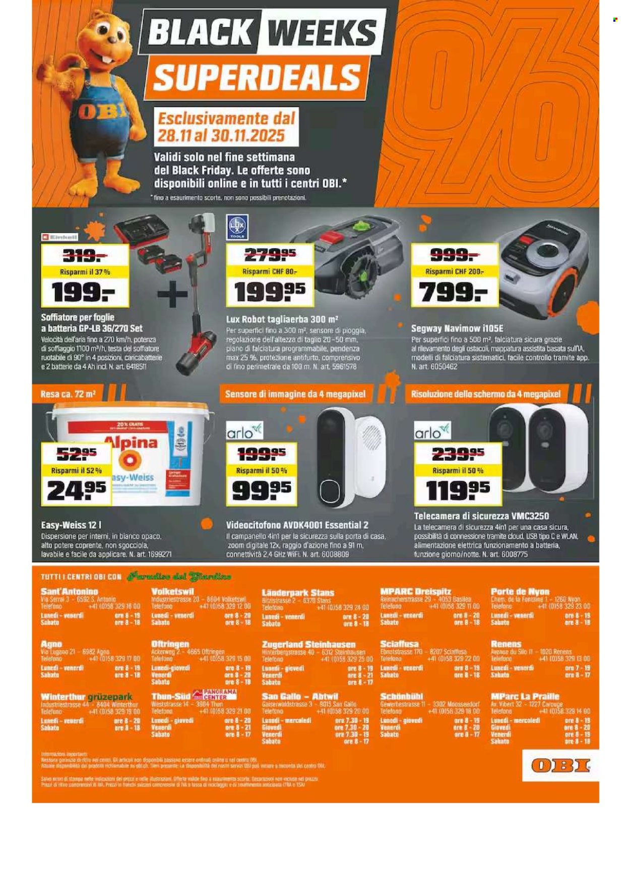 Catalogue OBI - 17.11.2025 - 30.11.2025. Page 16. Page 16