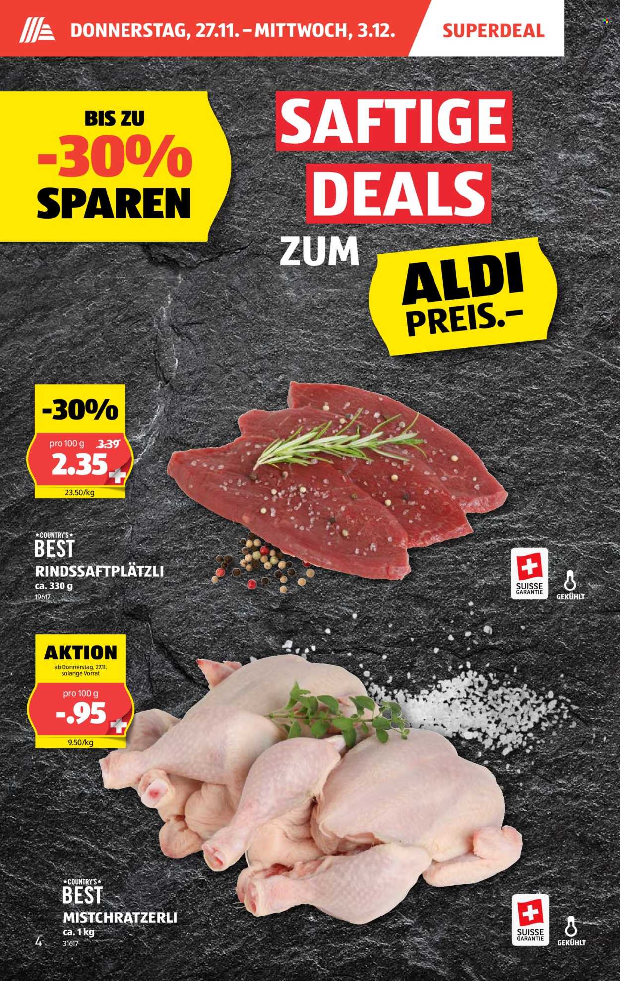 Catalogue Aldi - 27.11.2025 - 3.12.2025. Page 4. Page 4