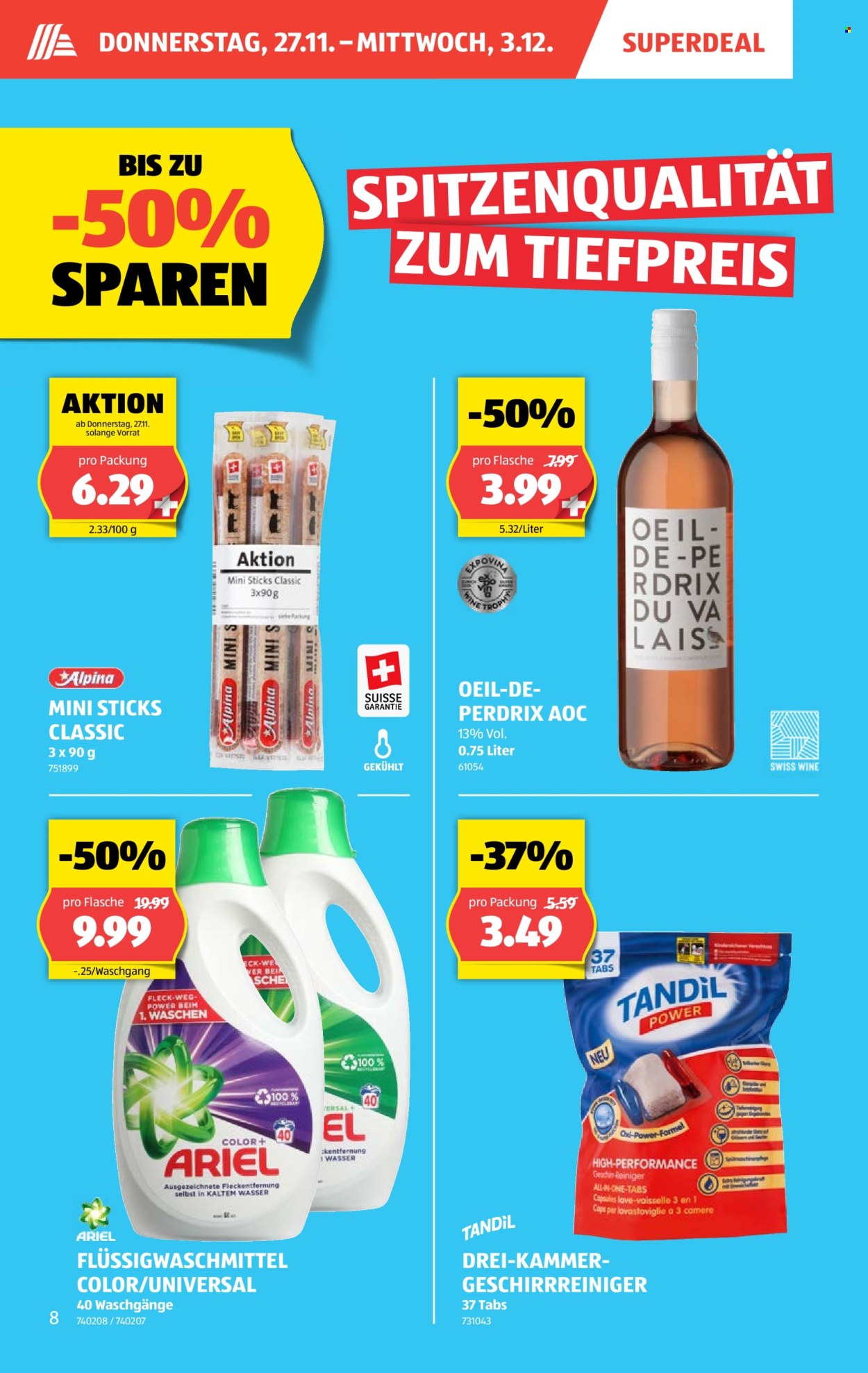 Catalogue Aldi - 27.11.2025 - 3.12.2025. Page 8. Page 8