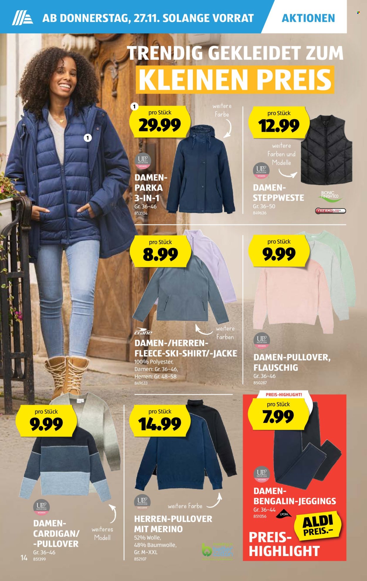 Catalogue Aldi - 27.11.2025 - 3.12.2025. Page 14. Page 14