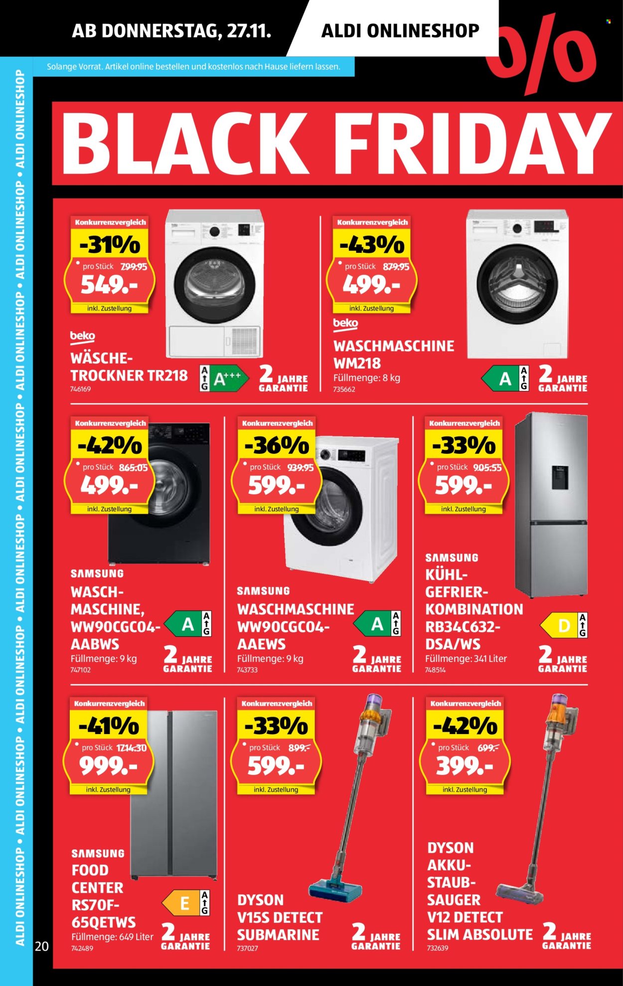 Catalogue Aldi - 27.11.2025 - 3.12.2025. Page 20. Page 20
