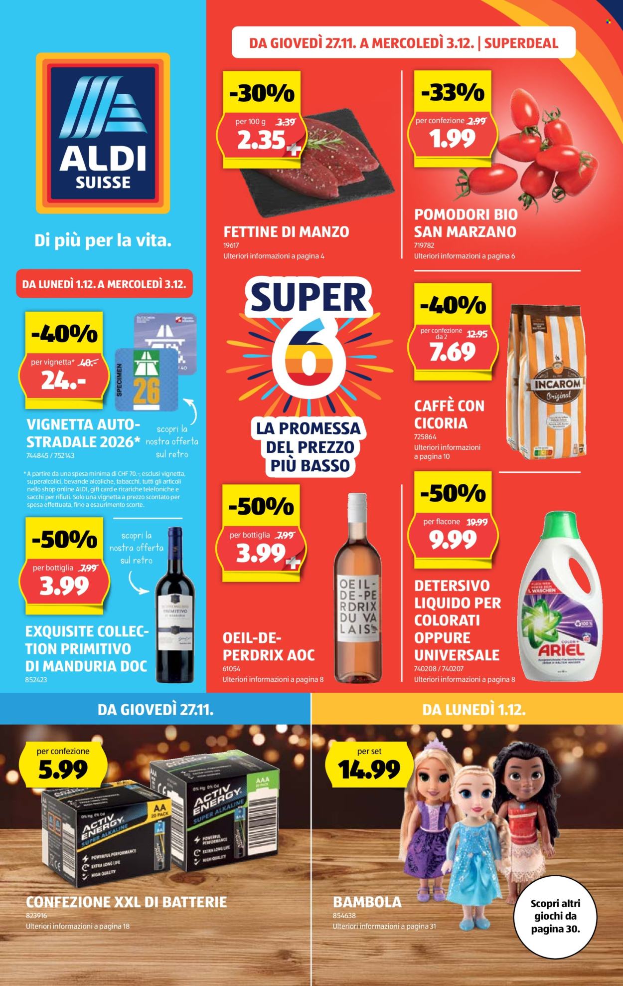 Catalogue Aldi - 27.11.2025 - 3.12.2025. Page 1. Page 1